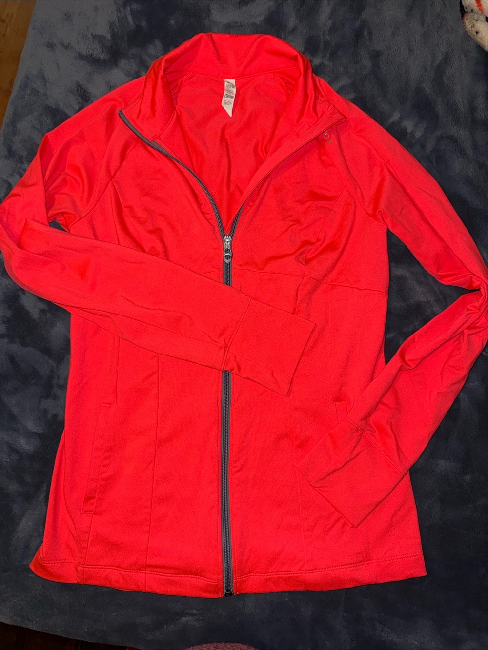 Red Under Armor Women's Zip-Front Active Jacket